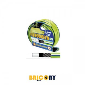 Bricoby.com - TUYAU ARROSAGE 15 1/2 VERTCL 25M FLEXOGREEN