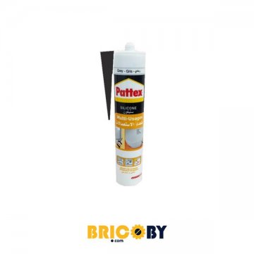 SILICONE 280ML NOIR PATTEX