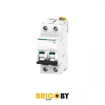 Bricoby.com - DISJONCTEUR MODULAIRE 2 PÔLES 20A SCHNEIDER