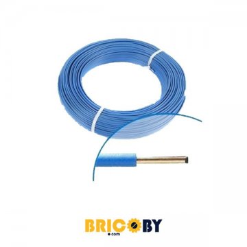 Bricoby.com - FIL SOUPLE H07VK2.5 BLEU 100M