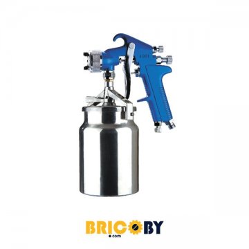 WWW.BRICOBY.COM  PISTOLET PEINTURE 4001S GBAS VOYLET SPRAY GUN
