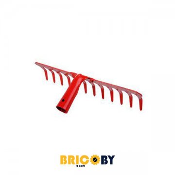 WWW.BRICOBY.COM  RATEAU 12 DENTS ROUGE