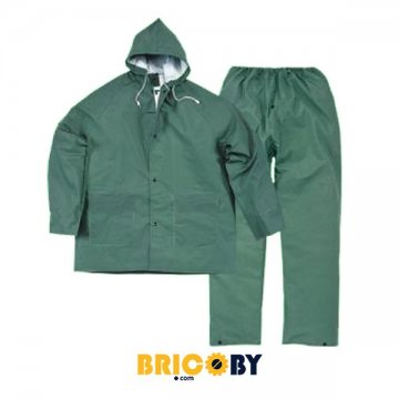 WWW.BRICOBY.COM  IMPERMEABLE MANTEAU VES+PANT VERT