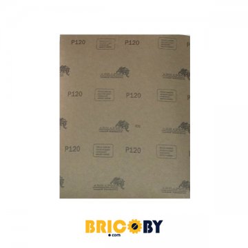 WWW.BRICOBY.COM  PAPIER ABRASSIF 120 ABRAPRO