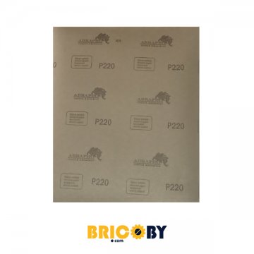 WWW.BRICOBY.COM  PAPIER ABRASSIF 220 ABRAPRO