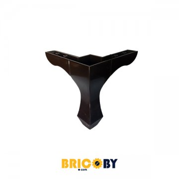 WWW.BRICOBY.COM  PIED PLASTIQUE MARRON