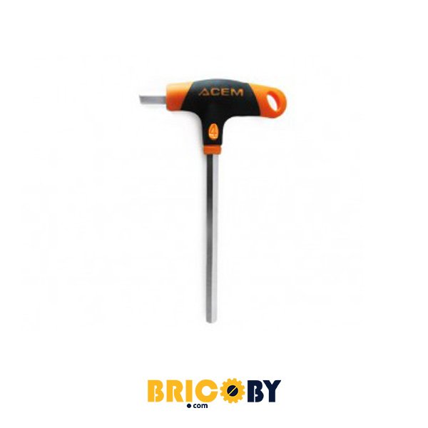 WWW.BRICOBY.COM TOURNEVIS EN T MALE 4MM ACEM WWW.BRICOBY.COM TOURNEVIS EN T MALE 4MM ACEM