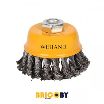 WWW.BRICOBY.COM  BROSSE SUR MEULE 4'' 76612 WEHAND