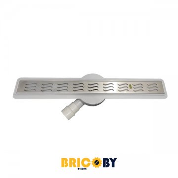 WWW.BRICOBY.COM  CANIVEAU DOUCHE 60CM INOX CARTHAGE 360° AYADI