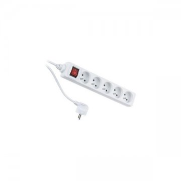 Bricoby.com - BLOC MULTIPRISE 5 PRISES 2P+T AVEC INTERRUPTEUR 1.40M STIEL - BRICOBY Meilleur Prix Tunisie