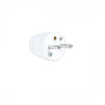 Bricoby.com - FICHE MALE 2 POLES+TERRE 16A SANS ANNEAU STIEL - BRICOBY Meilleur Prix Tunisie